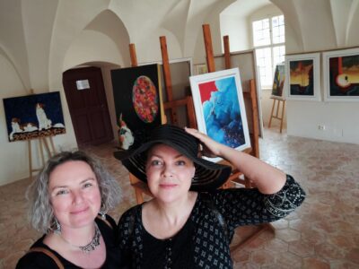 Romana Štryncl a Rosana De Montfort, Zámek Lysice 2022