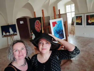 Romana Štryncl a Rosana De Montfort, Zámek Lysice 2022